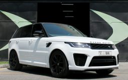 Land Rover Range Rover Sport SVR 2020 rental in Dubai