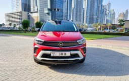 Opel Crossland 2022 rental in Dubai
