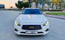 Infiniti Q50 2020 rental in Dubai