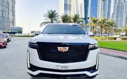 Cadillac Escalade platinum sport 2022 rental in Dubai