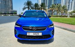 Opel Corsa 2022 rental in Dubai