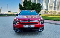 Citroen C4 2022 rental in Dubai